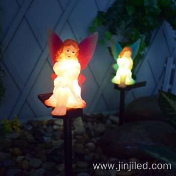 Enamel Flower Fairy Courtyard Light